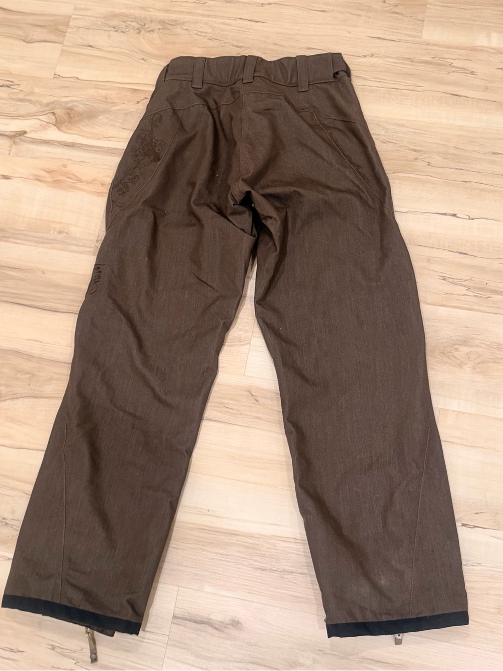 O’Neill Women’s Small Brown Explore Series Snowboard Ski Pants 10K Waterproof - Picture 3 of 6